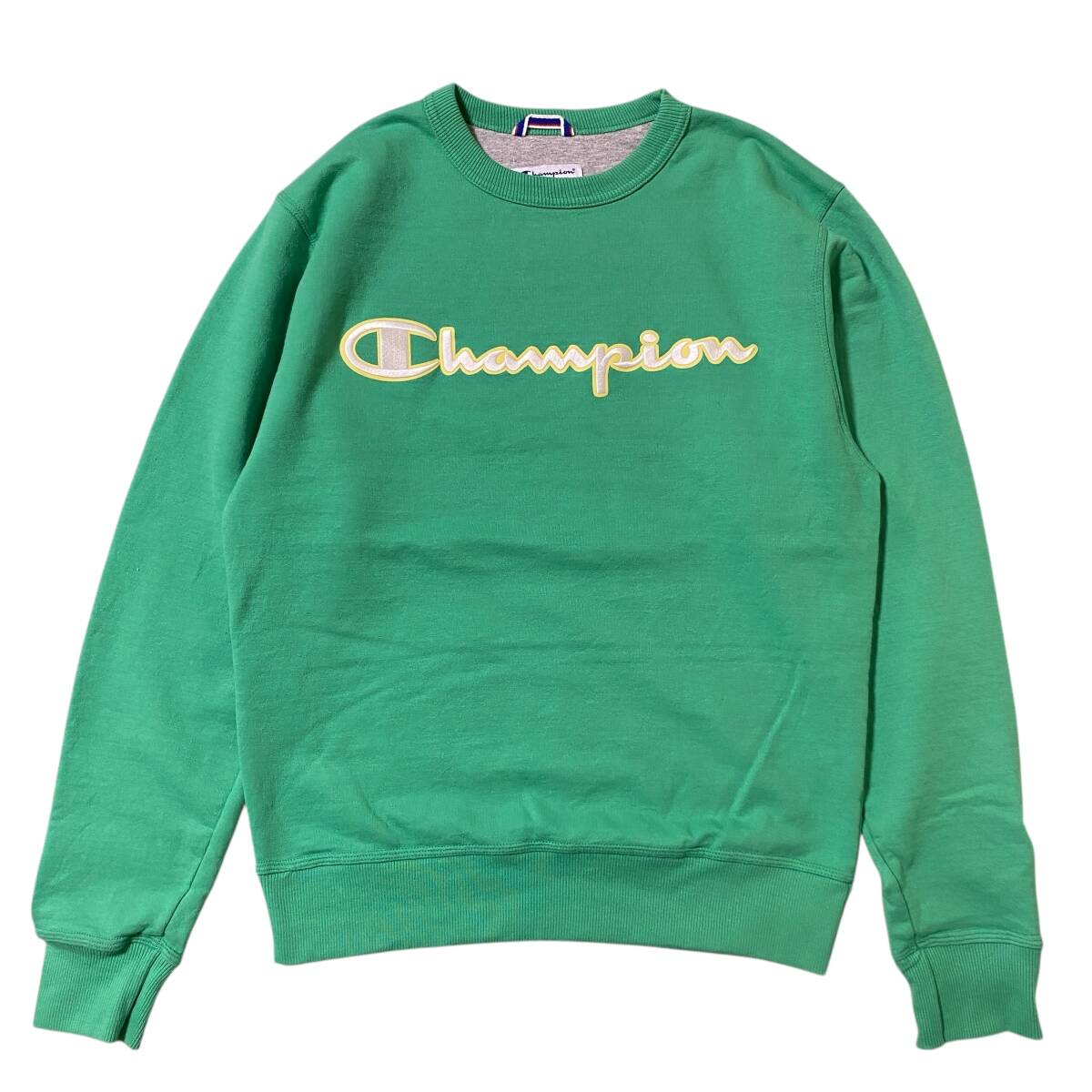 アメリカ古着 チャンピオン champion スウェット トレーナー ロゴ 裏起毛 Sサイズ 【H390】拍卖