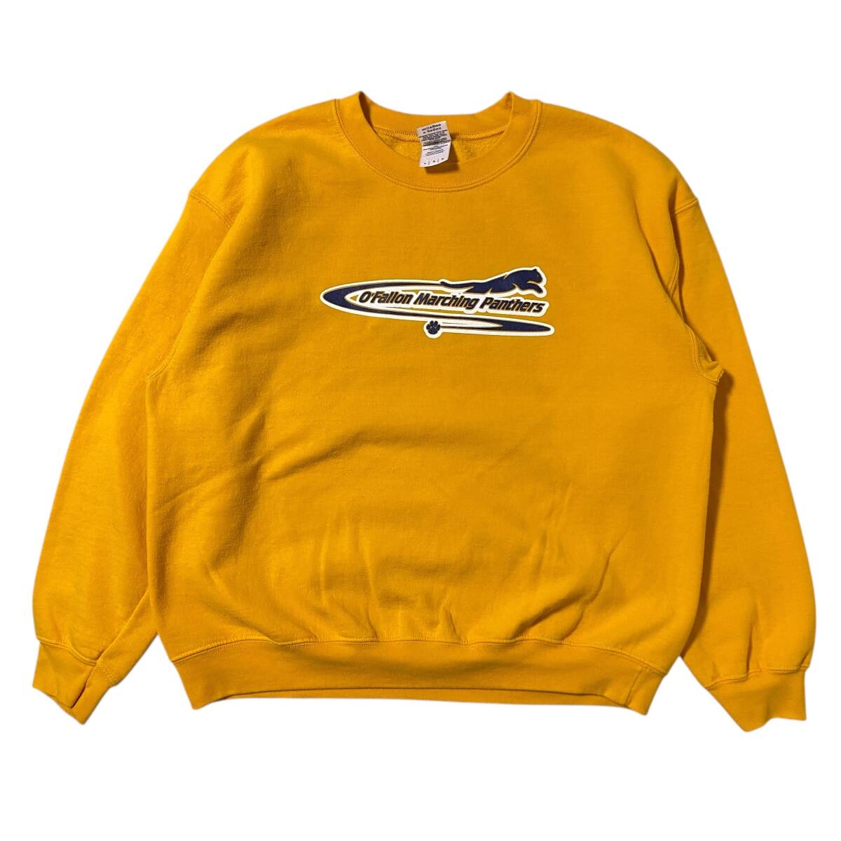 アメリカ古着 マーチングバンド スウェット トレーナー オファロン・タウンシップ高校 裏起毛 Lサイズ 【H425】拍卖
