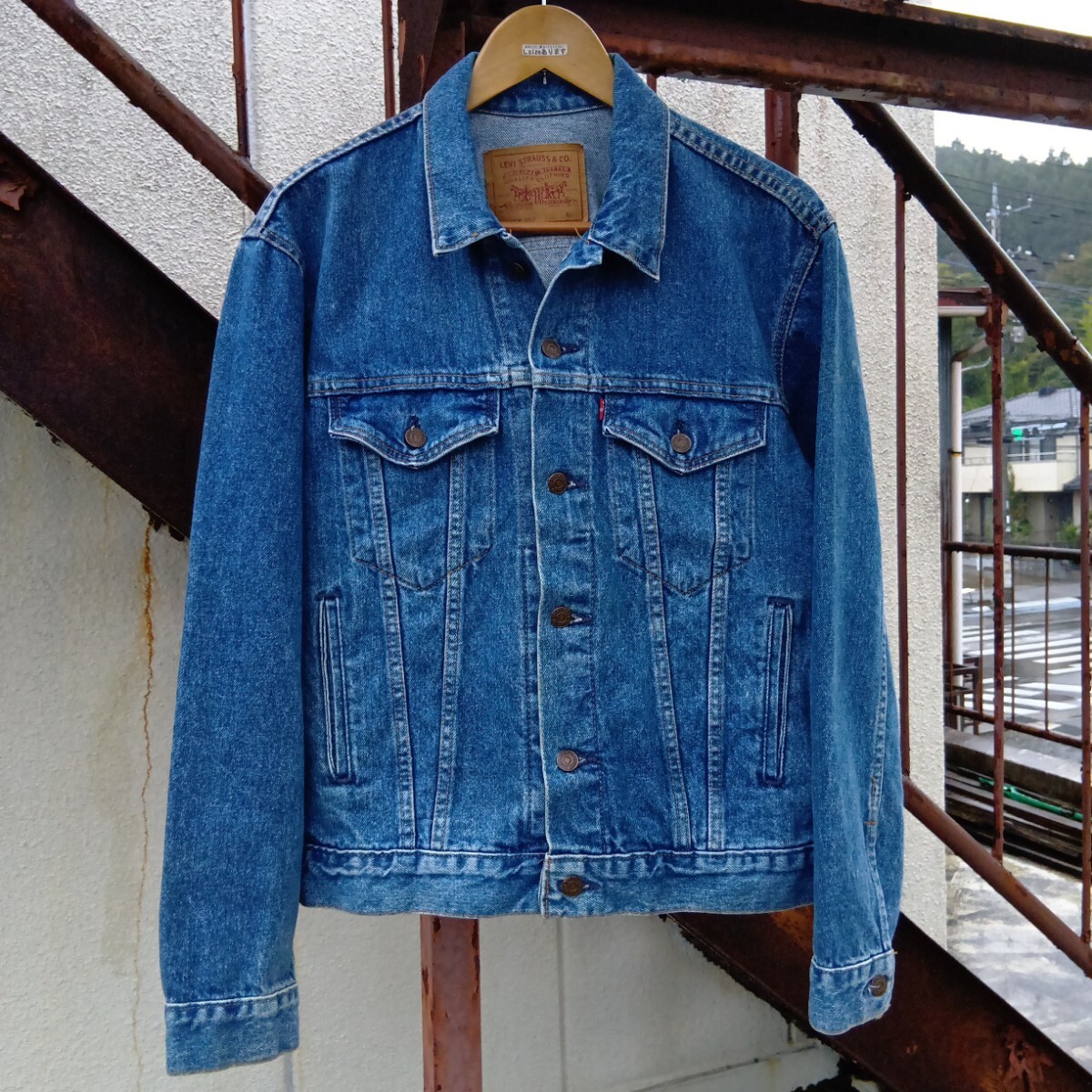 最終値下げ価格!早い者勝ち!コレクション放出!ファン必見!超定番!名作逸品!USA製! Levis★リーバイス デニムJK 70506-0217 40拍卖