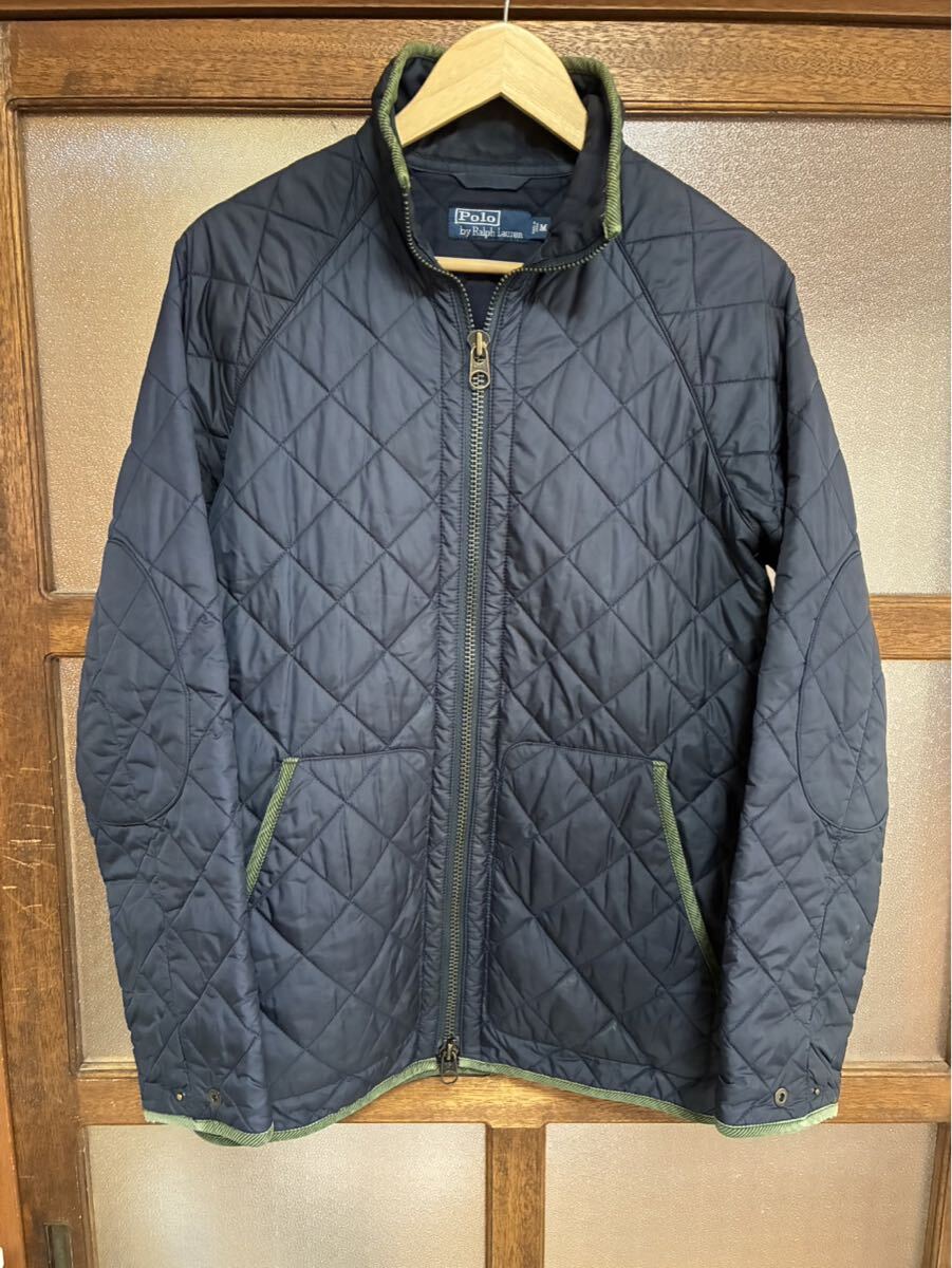 90s ラルフローレン キルティングジャケット 【 M 】 ポリエステル100% ヴィンテージ拍卖