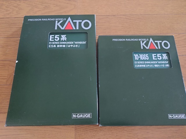 Nゲージ KATO 10-1663 10-1664 10-1665 E5系新幹線「はやぶさ」10両セット拍卖