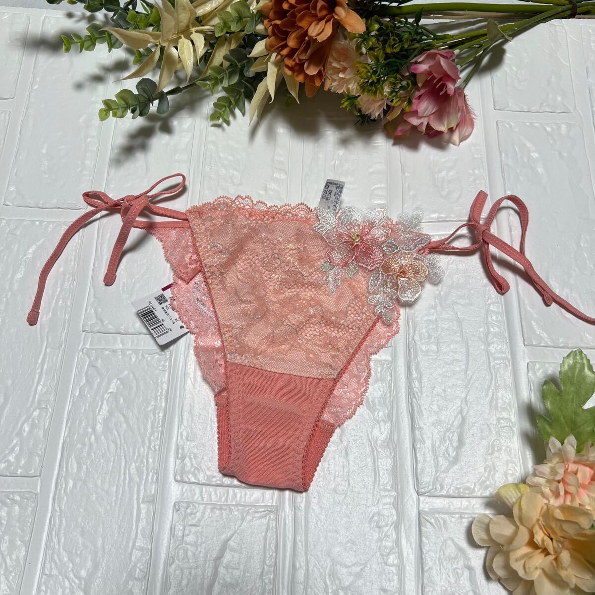 【新品】wacoal パルファージュ 41 ソング Mサイズ Tバック SP ワコール parfage Tバックショーツ ソング サルート salute拍卖