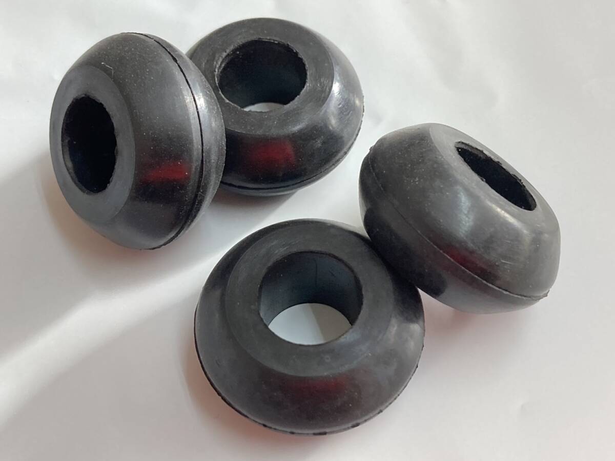 ホンダ水冷360cc専用・スタビライザー、ラジアスロッドブッシュ(4個セット1台分)新品!ライフ360・Z360・ステップバン・ピックアップ拍卖