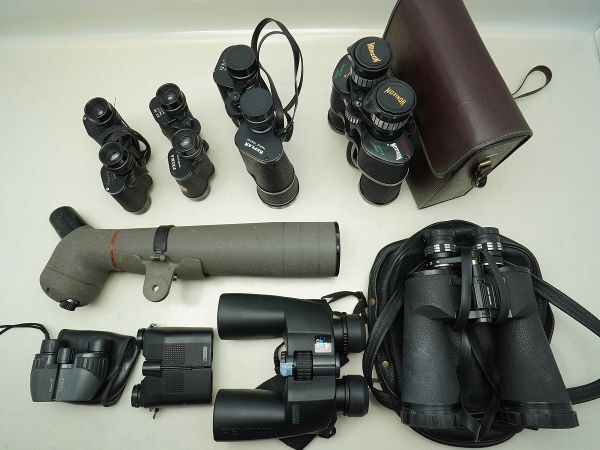 ★双眼鏡・単眼鏡など★HORIZON/KEPLER/PRIMA/PENTAX/ 等 計:9点まとめ【ジャンク品】31979拍卖