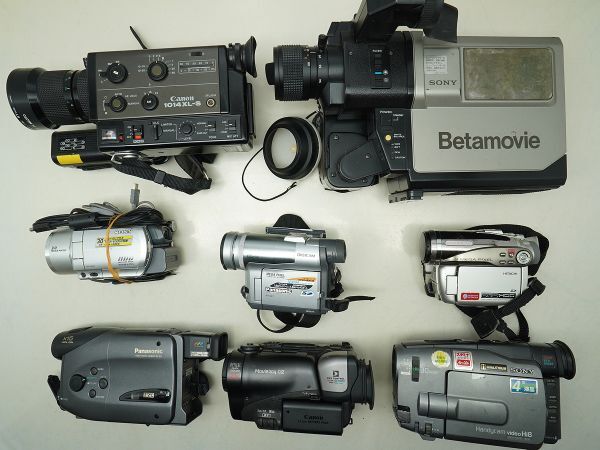 ★ビデオカメラなど★SONY/Canon/Panasonic/HITACHI/ 等 計:8点まとめ【ジャンク品】31967拍卖