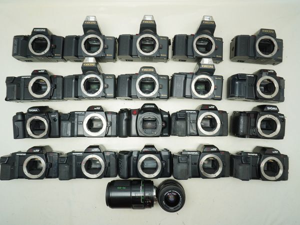 ★AF一眼&レンズなど★KYOCERA/OLYMPUS/SIGMA/ 等 計:22点まとめ【ジャンク品】31956拍卖