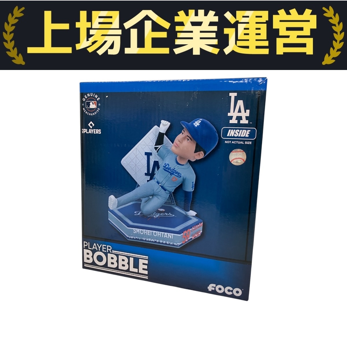 MLB 2025 ドジャース 大谷翔平 ボブルヘッド ストールン・ベイス Ver フィギュア ホビー 開封 未使用 O10284788拍卖