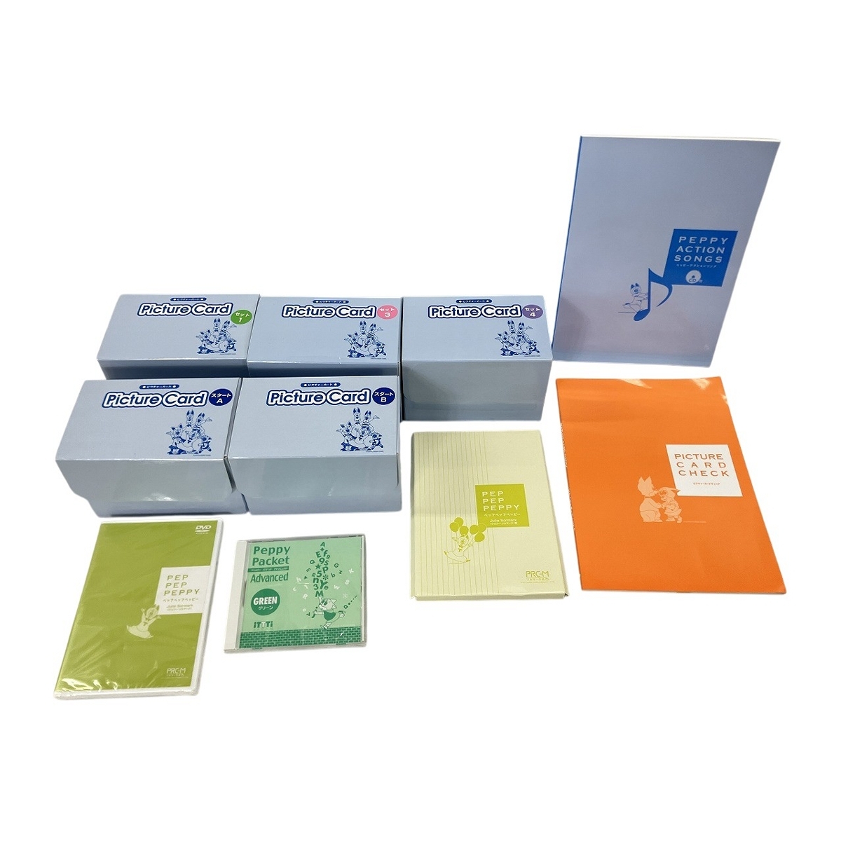 中央出版 ペッピーキッズクラブ ピクチャーカード その他 教材 セット 英語 幼児 子供 中古 W10475837拍卖