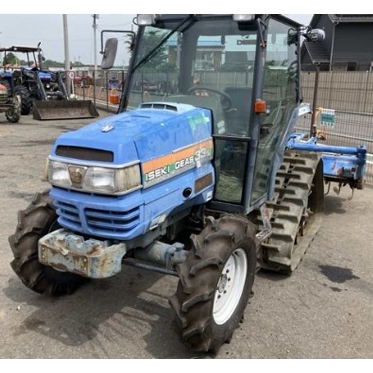 茨城県渡し イセキ トラクター TGS33C UPCY 33馬力 1772h キャビン セミクロ ロータリー WAY193 輸出向け 現状渡し 中古 直Q10205152拍卖