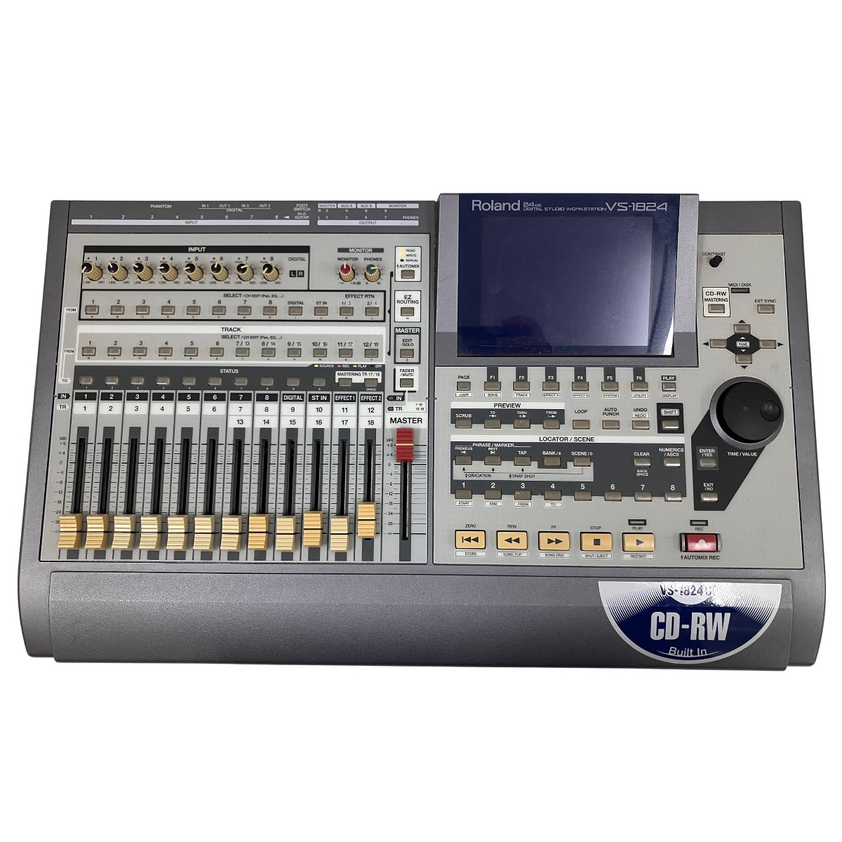 ROLAND CD-RW VS-1824トラック マルチエフェクト音響機材 ローランド 中古 O10506951拍卖