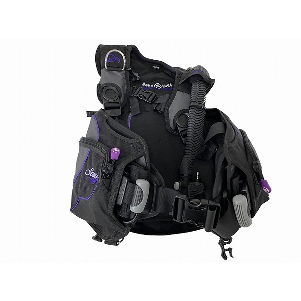 AQUALUNG Soul BCジャケット XS/SMサイズ ダイビング用品 アクアラング ジャンク O10542500拍卖
