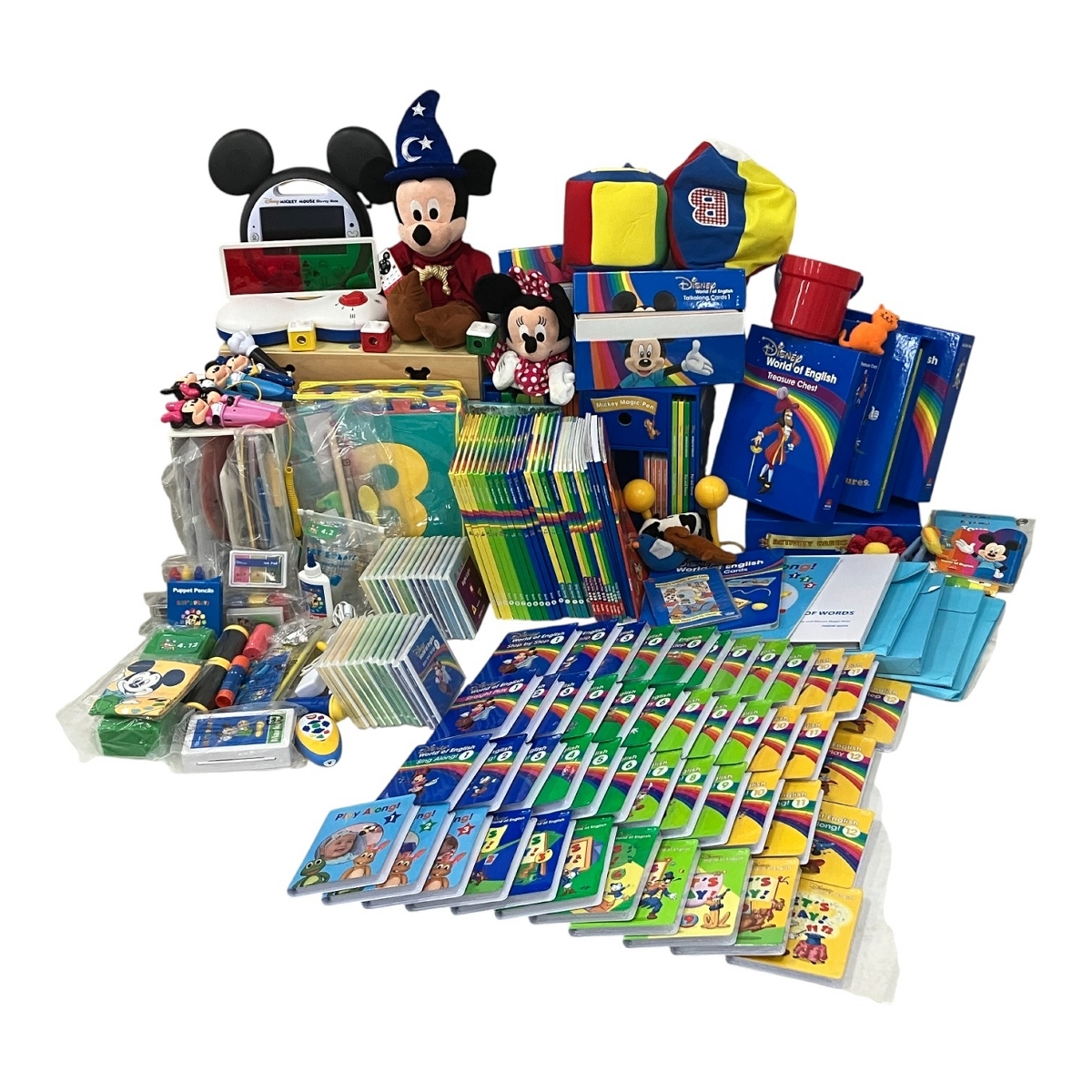 DWE ディズニーワールドオブイングリッシュ Blu-ray版 フルセット 2020年-2021年頃 英語教材 中古 良好 M10485724拍卖