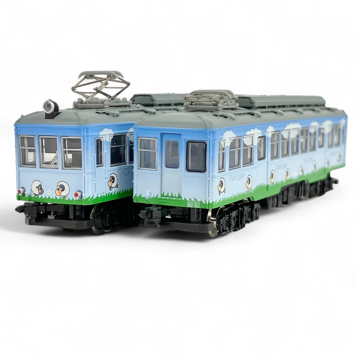 MODEMO NT73 箱根登山鉄道 モハ1形 とことこっとトレイン 2輌セット 鉄道模型 N 中古 Y10534417拍卖