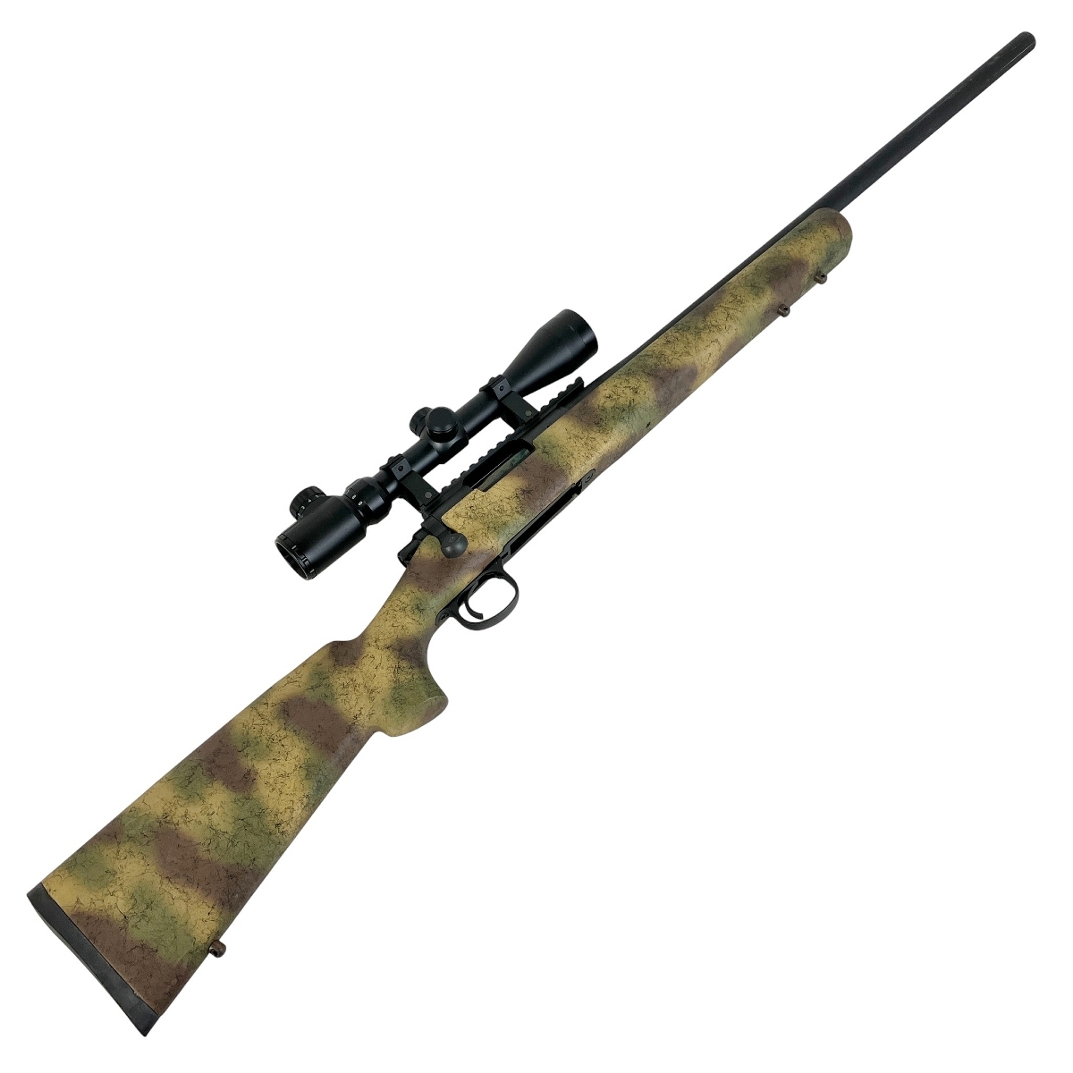 タナカ M700 AIR 26inch Tri-color Desert Camo ボルトアクション エアーライフル スコープ付 中古 Y10528628拍卖
