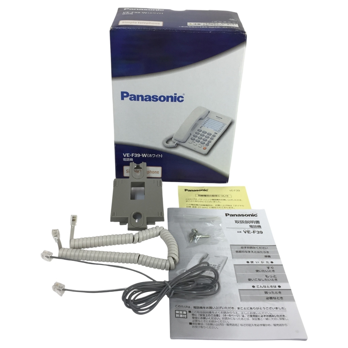 Panasonic パナソニック VE-F39-W 電話機 ビジネスホン 中古 N10554756拍卖