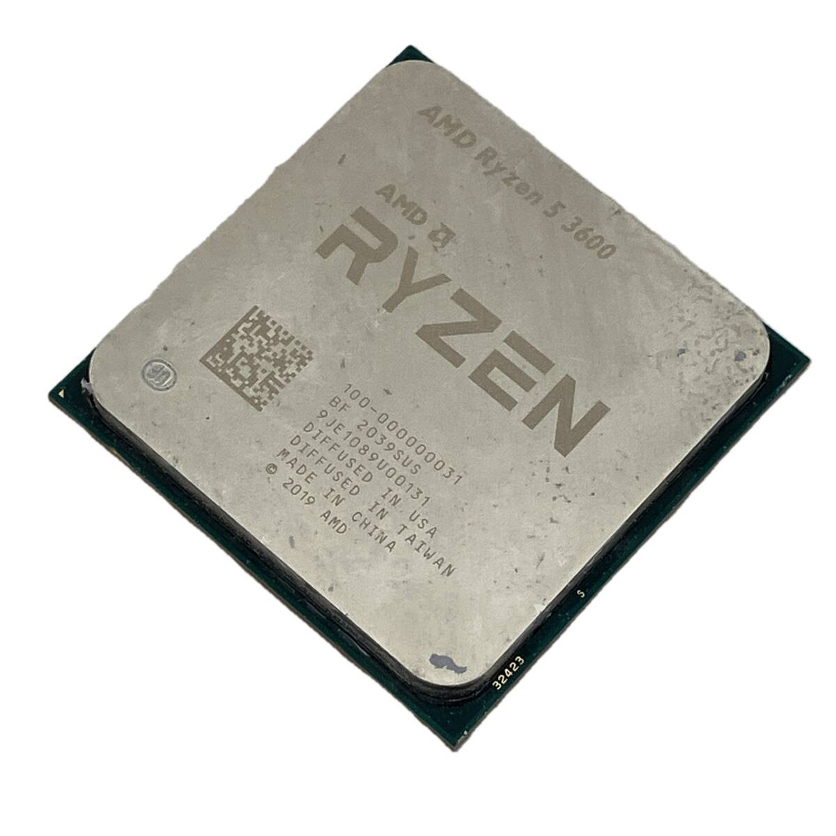 AMD Ryzen 5 3600 デスクトップ用 CPU PC周辺機器 ライゼン ジャンク C10509024拍卖