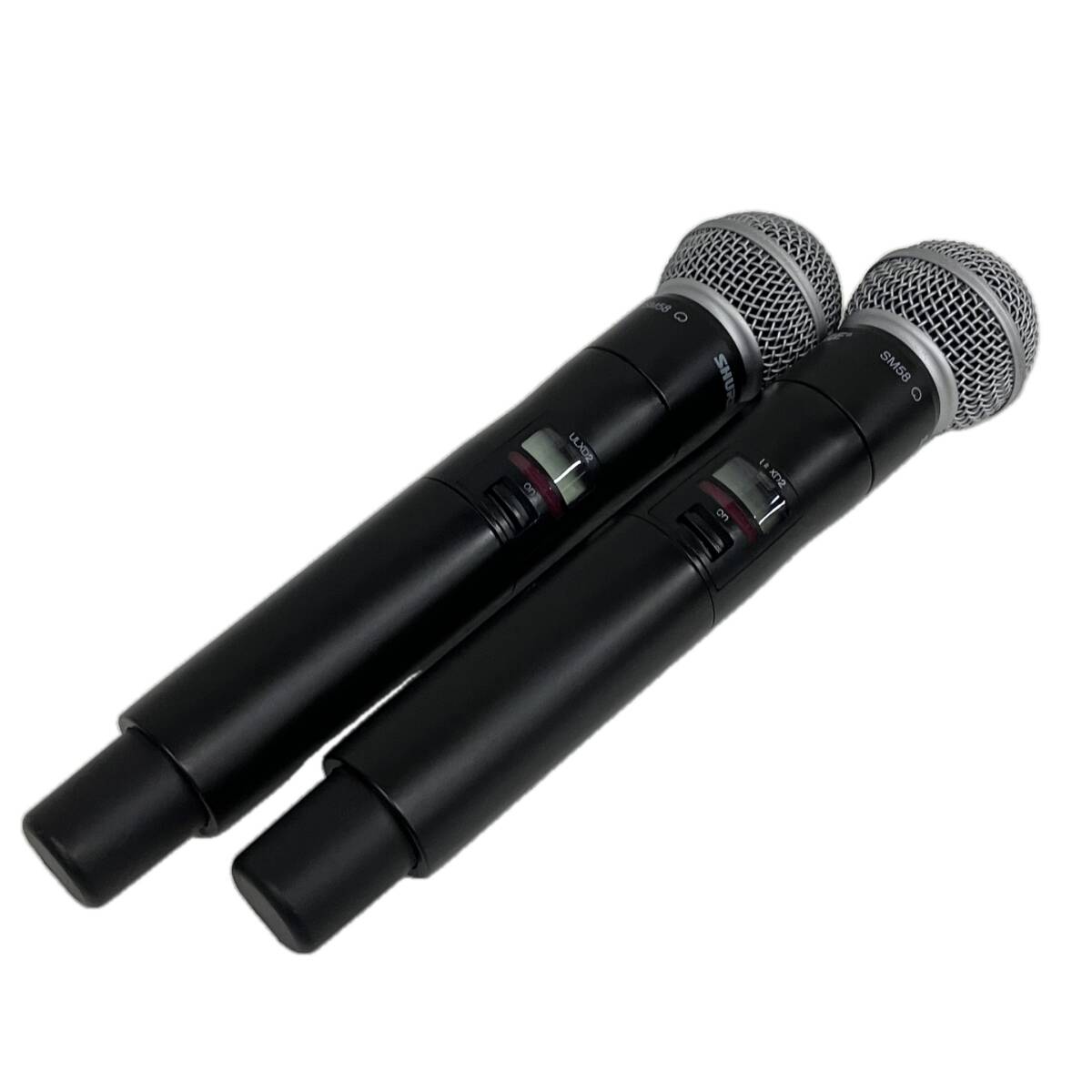 SHURE SM58 ULXD2 ダイナミックマイク 2個セット 音響 機材 SBC200 ワイヤレス用充電器付き シュアー 中古 S10557985拍卖