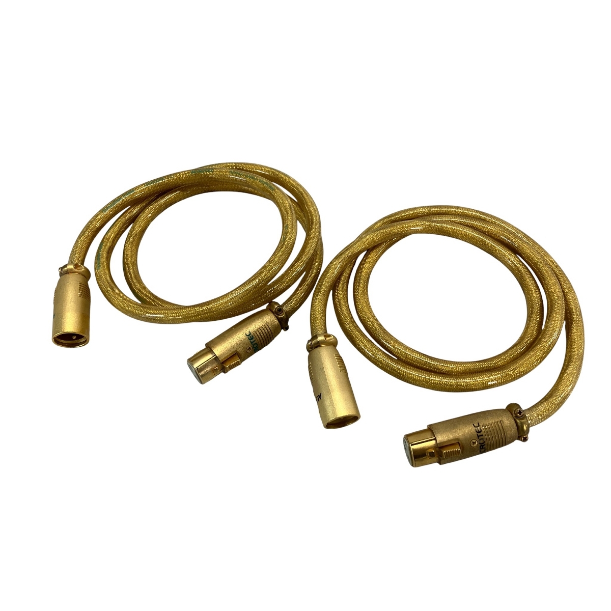 ACROTEC 6N-A2410 XLR バランスケーブル Super Cable Musician 1メートル ペア アクロテック 音響機材 オーディオ 中古 W10565354拍卖