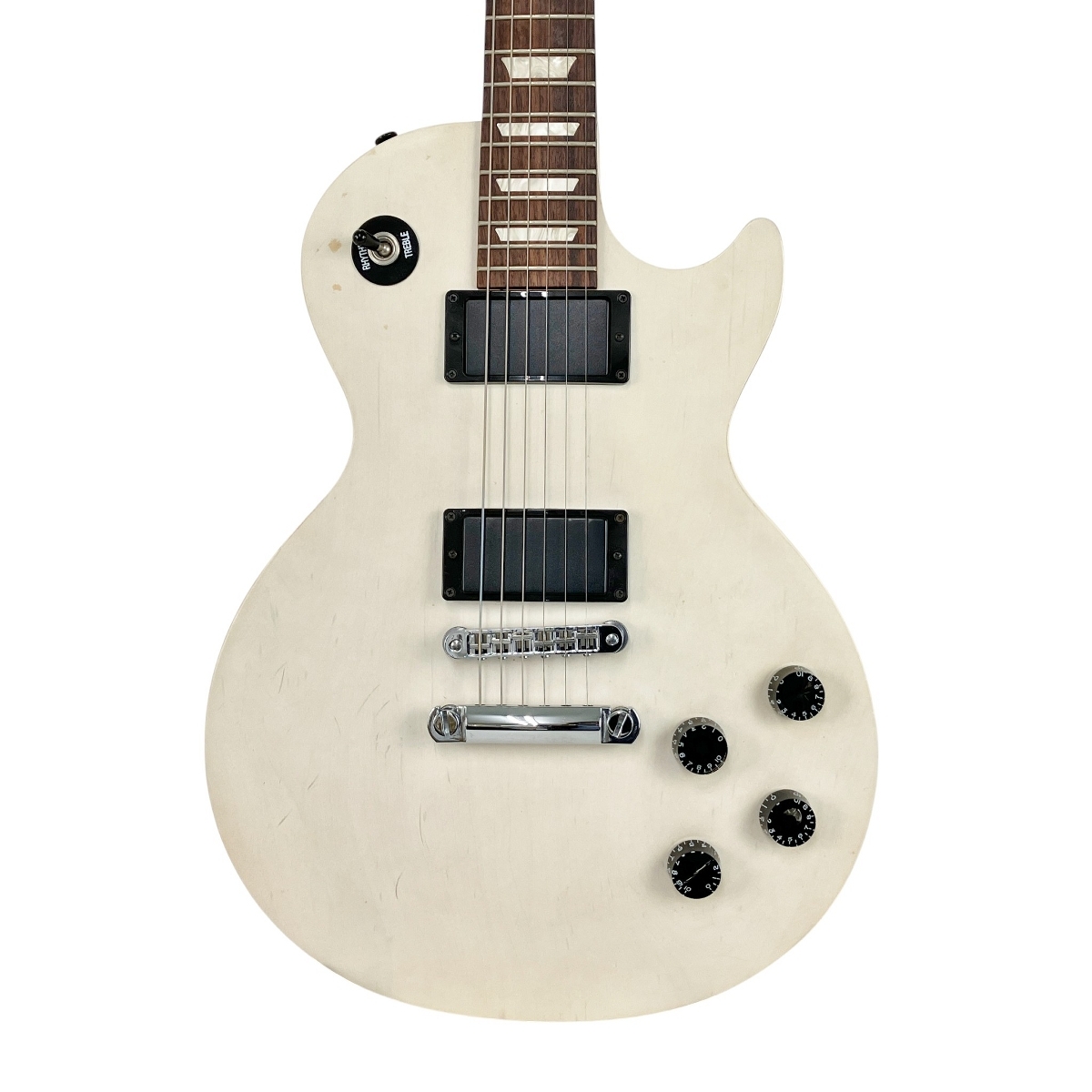 Gibson Les Paul LPJ ギブソン レスポール 2013年 USA製 サテンフィニッシュ ケース付き ギター 中古 Y10547001拍卖