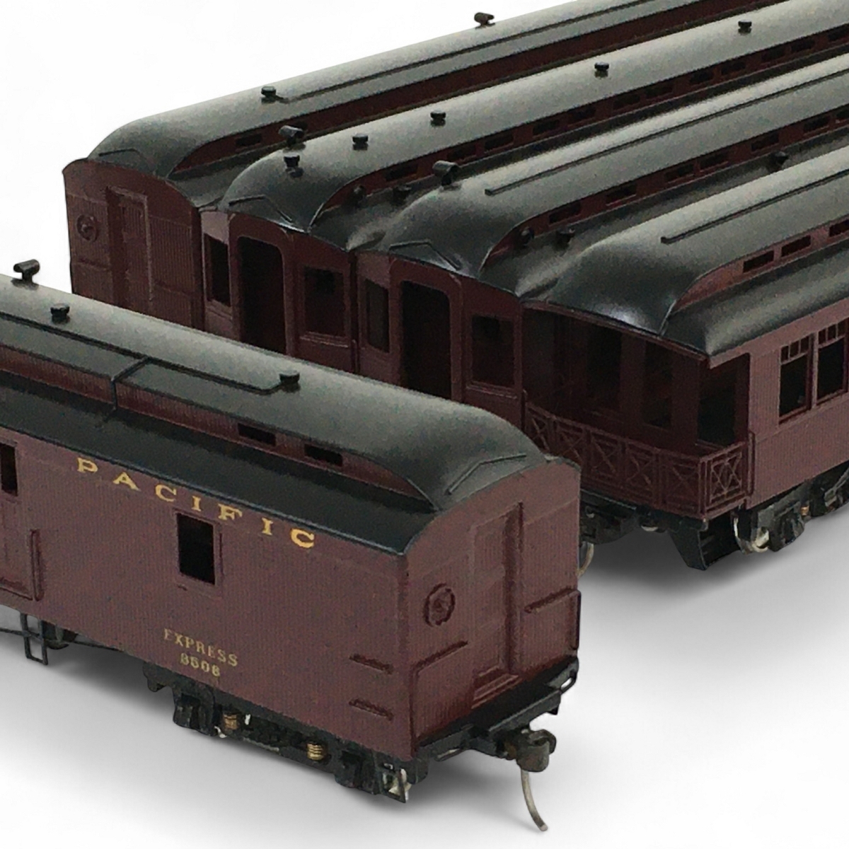 PACIFIC FAST MAIL カナディアンパシフィック鉄道 ケトルバレー 客車 5両セット HOゲージ 鉄道模型 中古 N10515267拍卖