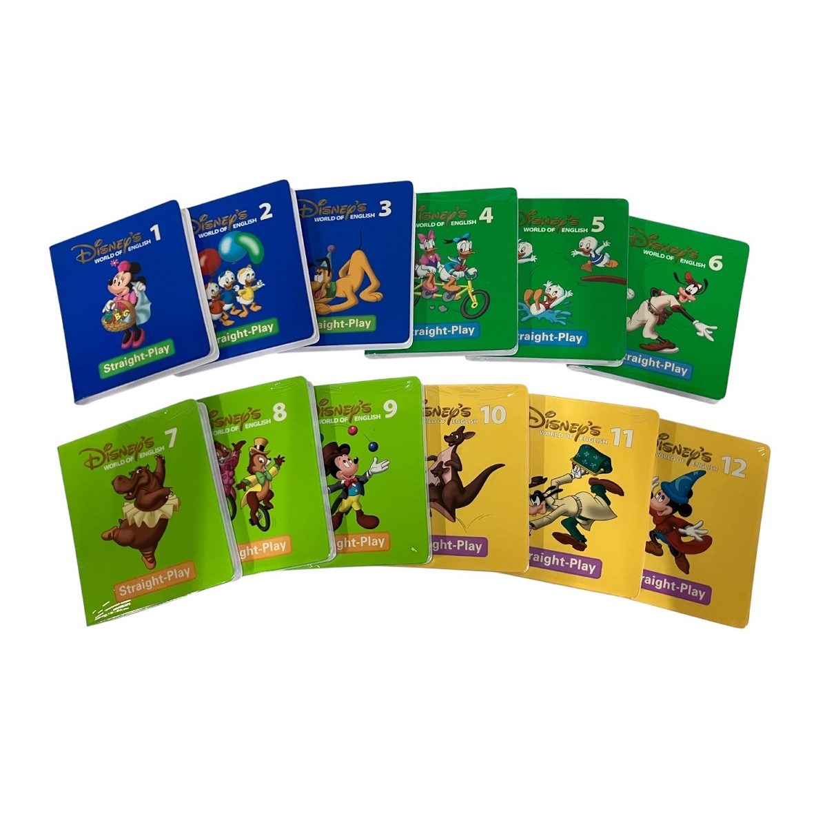 DWE ストレートプレイ ディズニーワールドオブイングリッシュ 2017年頃 英語 教材 中古 B10573797拍卖