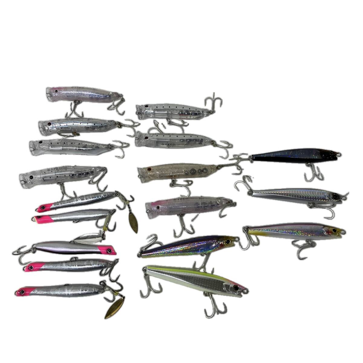 Hardcore Monster Shot 110 FEED popper 100mm 30g ほか 計18点セット ジグ ルアー 釣具 中古S10559148拍卖