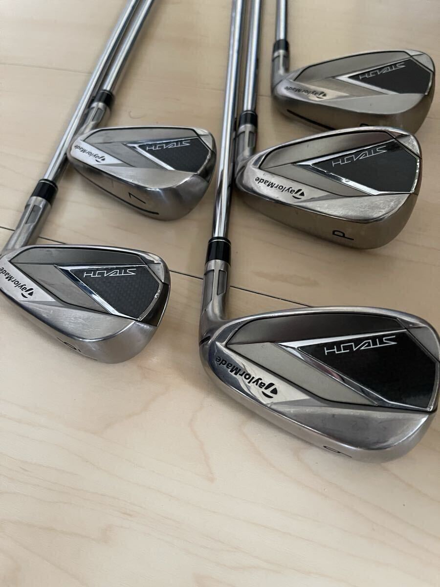 テーラーメイド ステルス STEALTH アイアン KBS S TaylorMade 6〜PW 1,000円スタート拍卖