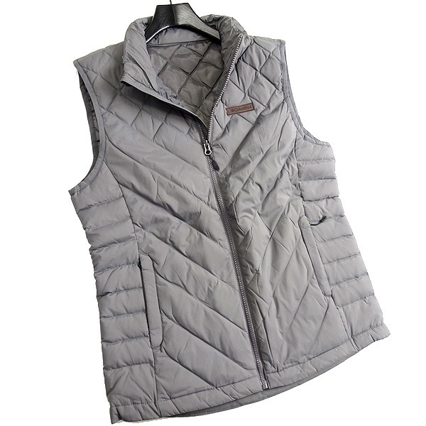 Columbia コロンビア 新品 高耐久ナイロン フルジップ ダウンベスト インナーベスト アウトドアウェア YLK100 021 90/S ▲017▼kkf309co拍卖