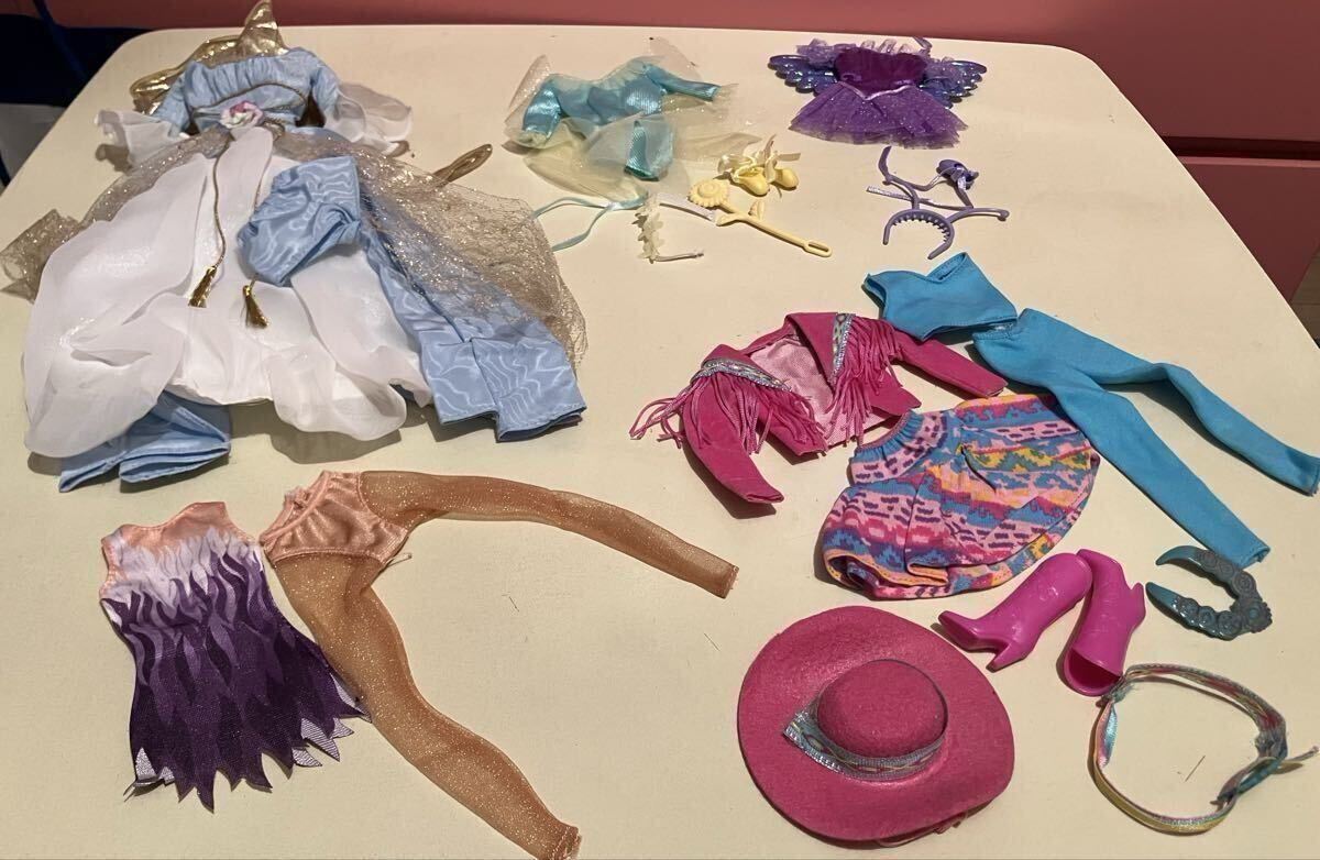バービー Barbie コスプレ コスチュームプレイ 妖精 お姫様 プリンセス ドレス ドール マテル 着せ替え アウトフィット ハロウィン 変身拍卖