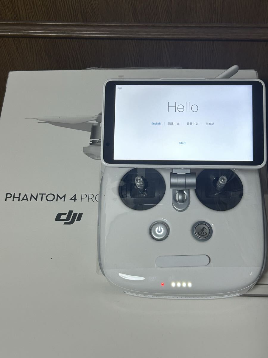 新品未使用 DJI ファントム4 Pro+ v2.0 GL300K Phantom4 プロ 送信機 コントローラー プロポ マスター デュアル モニター付き HDMI拍卖