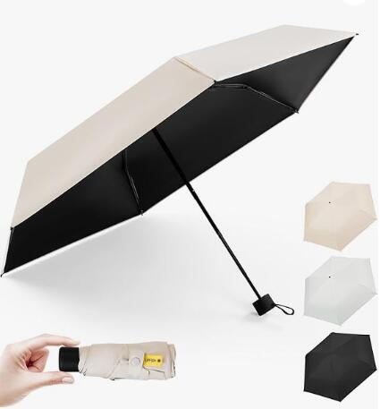 日傘 おりたたみ傘【超軽量 UVカット UPF50+ 100遮光 強化耐風骨】ポケット 折りたたみ傘 晴雨兼用拍卖
