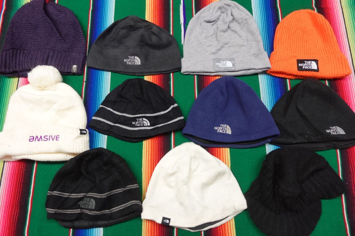 MISC-KCAP14 ノースフェイス THE NORTH FACE ニット帽 ビーニー¥1~ビンテージUSA古着卸セット業者まとめ売り拍卖