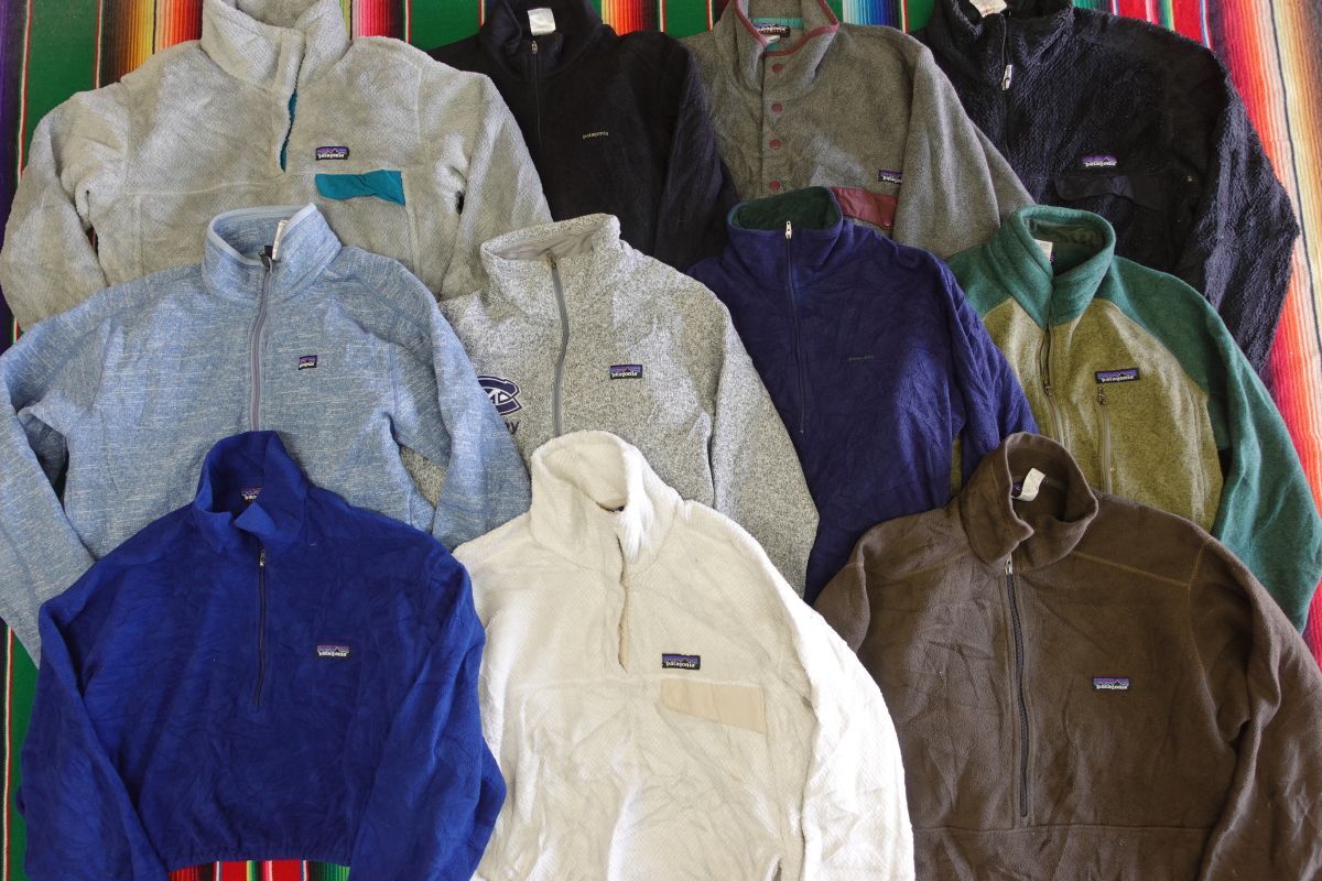 FLC-PT63 ワケあり メンズサイズ パタゴニア Patagonia フリーストップスMIX¥1~ビンテージUSA古着卸セット業者まとめ拍卖