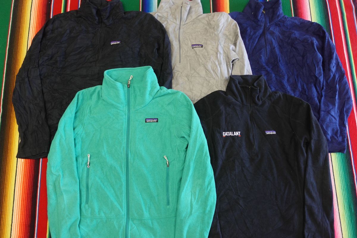 FLC-PT12 パタゴニア Patagonia 薄手ハーフジップフリーストップス¥1~ビンテージUSA古着卸セット業者まとめ拍卖