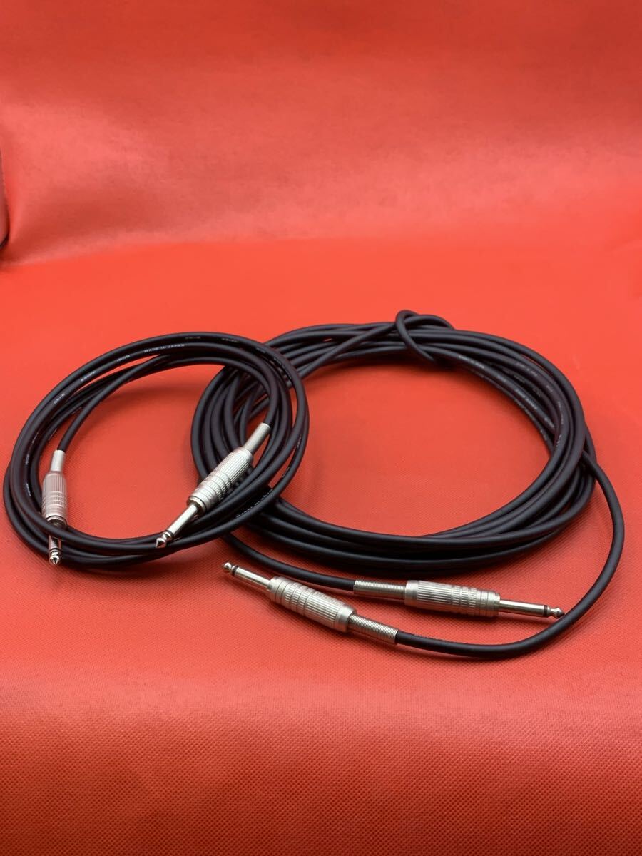 ★☆★ CANALE GS-6 ギターシールド 7m-3m 2本セット ★☆★Kf拍卖