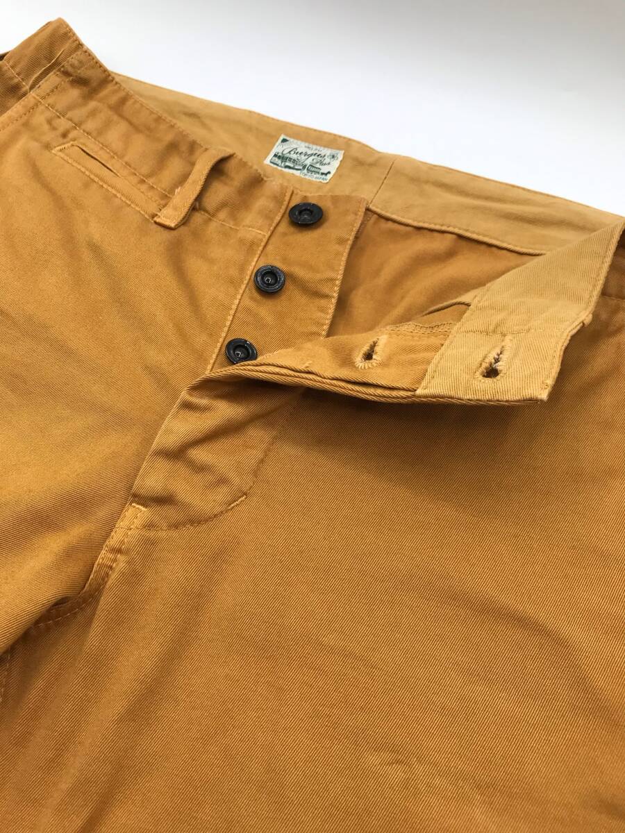 【日本製】Burgus Plus バーガスプラス チノ/ライトブラウン/30/3A バズリクソンズ リアルマッコイ拍卖