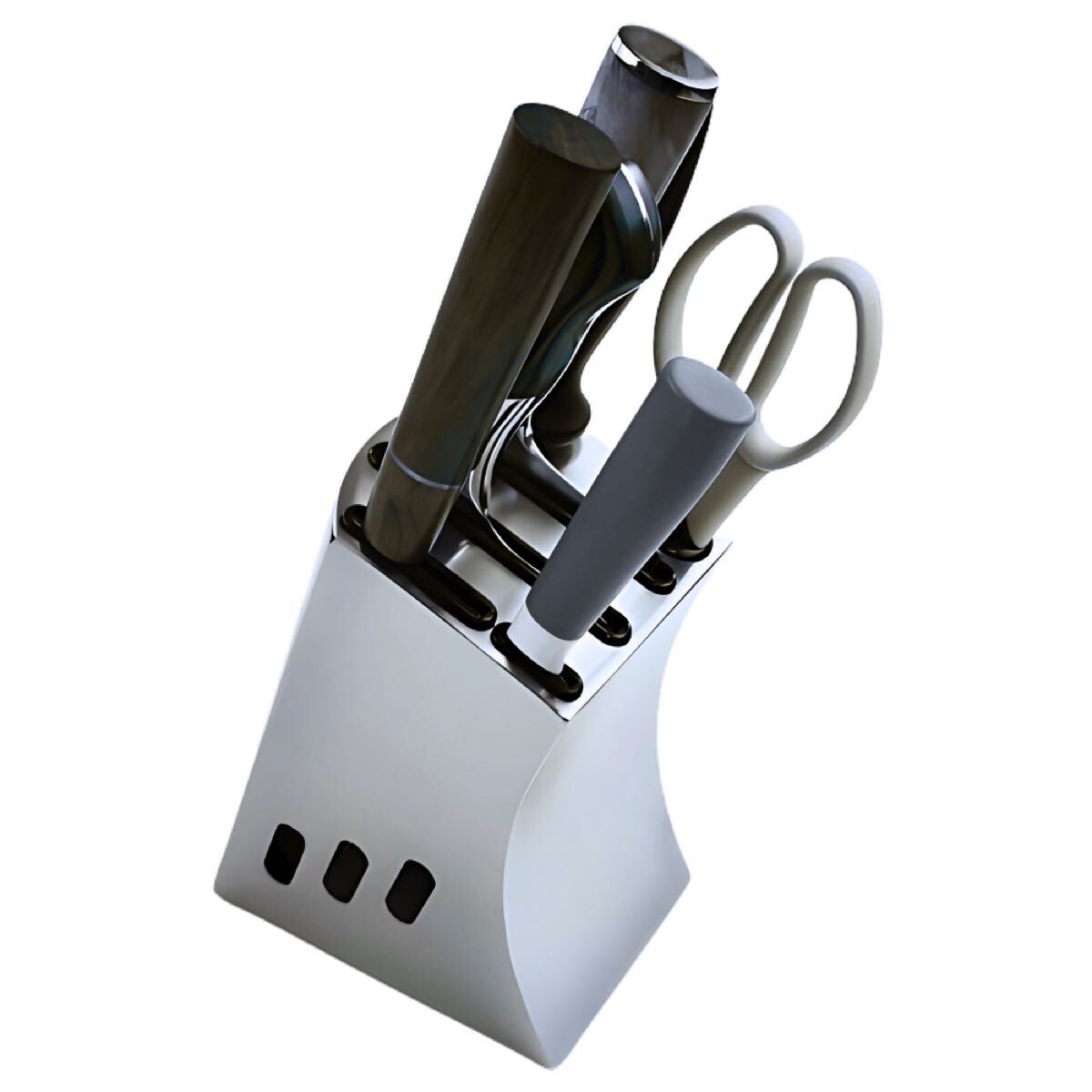 包丁スタンド ナイフブロック 包丁ケース 包丁収納 包丁立て 包丁差し ナイフスタンド ステンレス 抗菌 出刃包丁 キッチンハサミ 錆びない拍卖