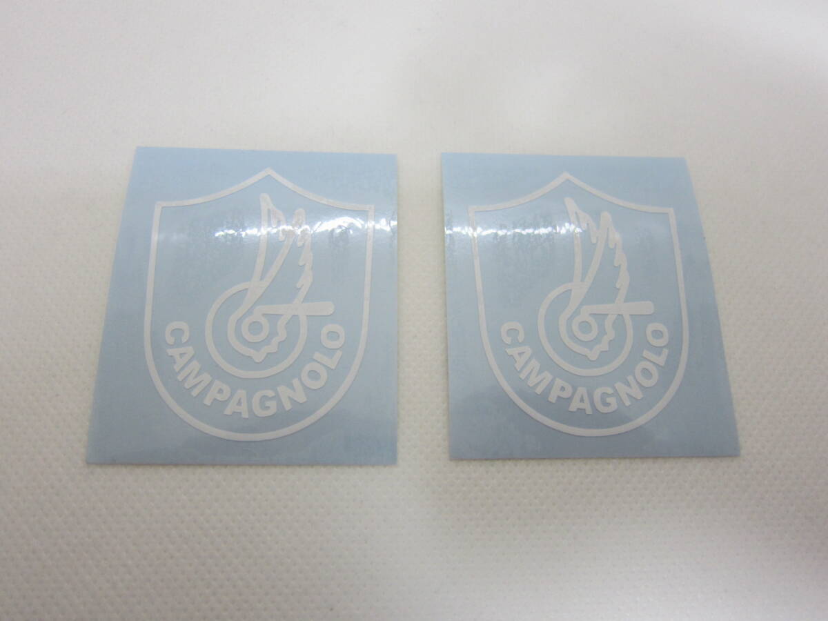 カンパニョーロ ロゴマークステッカーホワイト拍卖