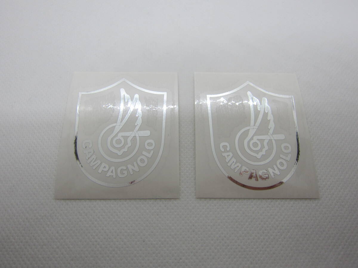 カンパニョーロ ロゴマークステッカー鏡面シルバー拍卖