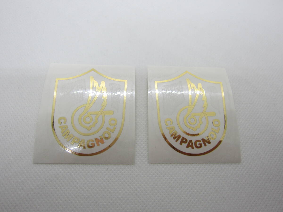 カンパニョーロ ロゴマークステッカー鏡面ゴールド拍卖