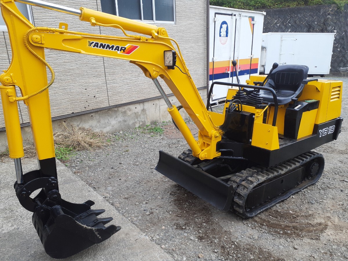 福島発 ヤンマー YB10 ミニユンボ  バックホー 丁度いいサイズ 1トンクラス拍卖
