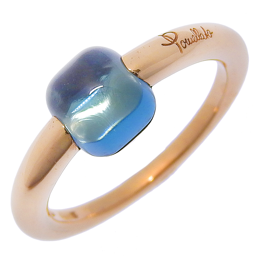 POMELLATO ポメラート マーマノンマーマ リング・指輪 K18PG 8.5号 約3.4g レディース【I170325037】中古拍卖