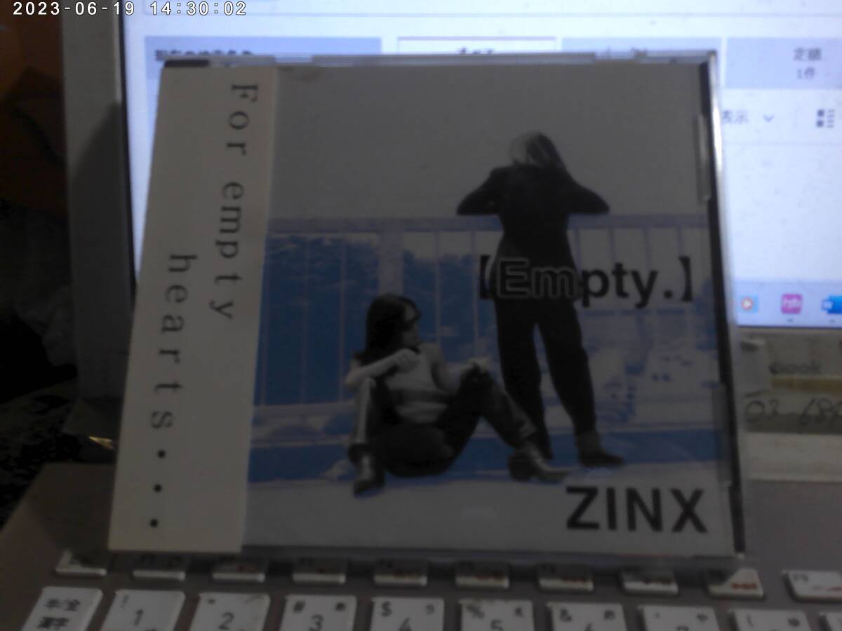 ZINX / Empty. - FOR EMPTY HEARTS...- 帯付CD EXPLOSION ReBIRTH ZIMA Ze~N Bang-Doll SMOKY FLAVOR拍卖