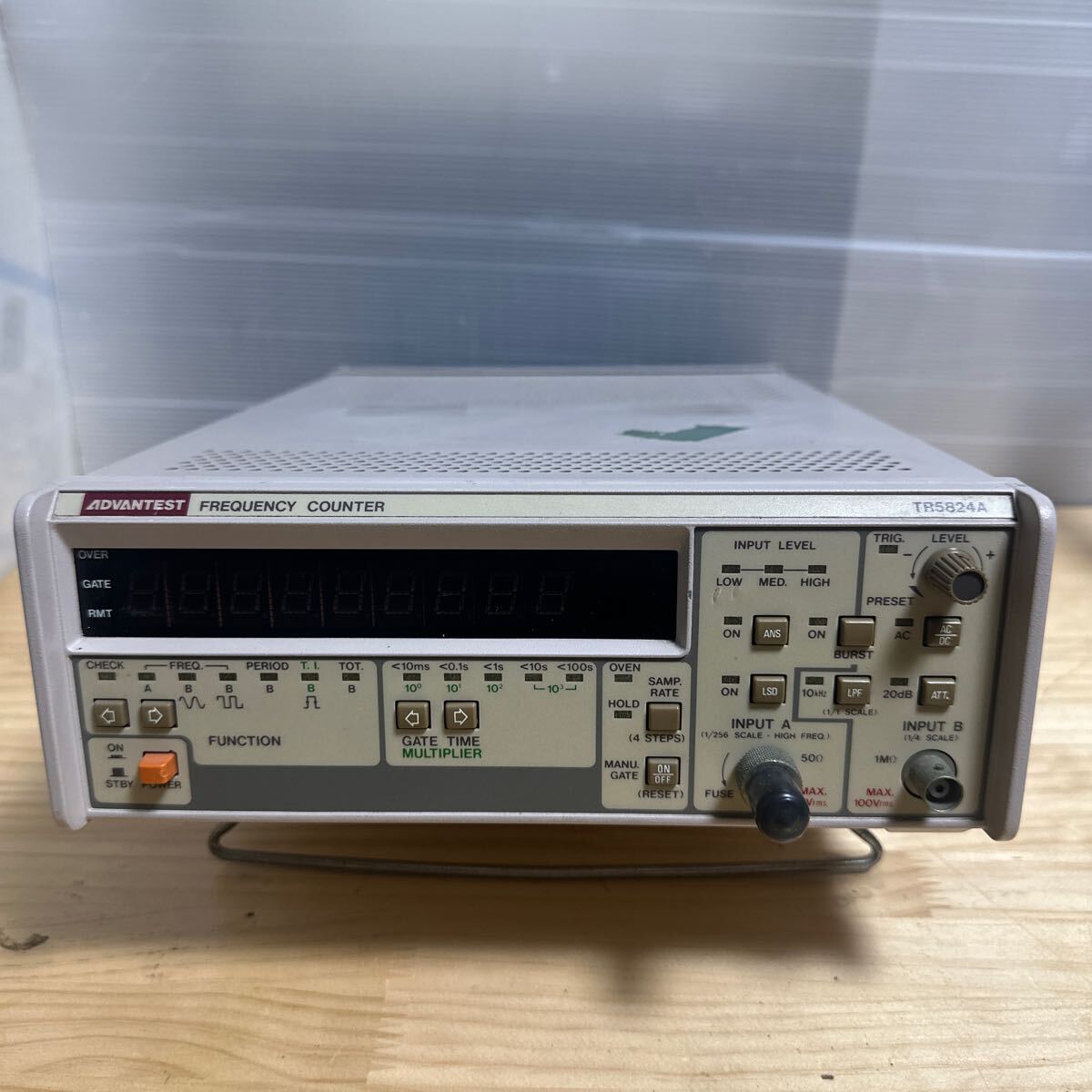 アドバンテスト Advantest TR5824A 周波数カウンタ 拍卖