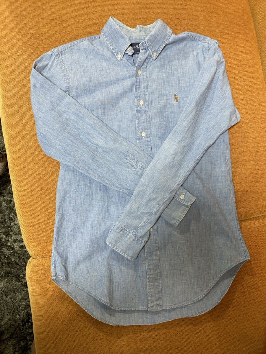 Polo Ralph Lauren ラルフローレン BDシャツ(デニム・Size-S)拍卖