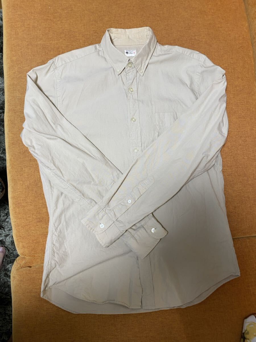 J.crew BD長袖シャツ(美中古・カーキ・Size-M)拍卖