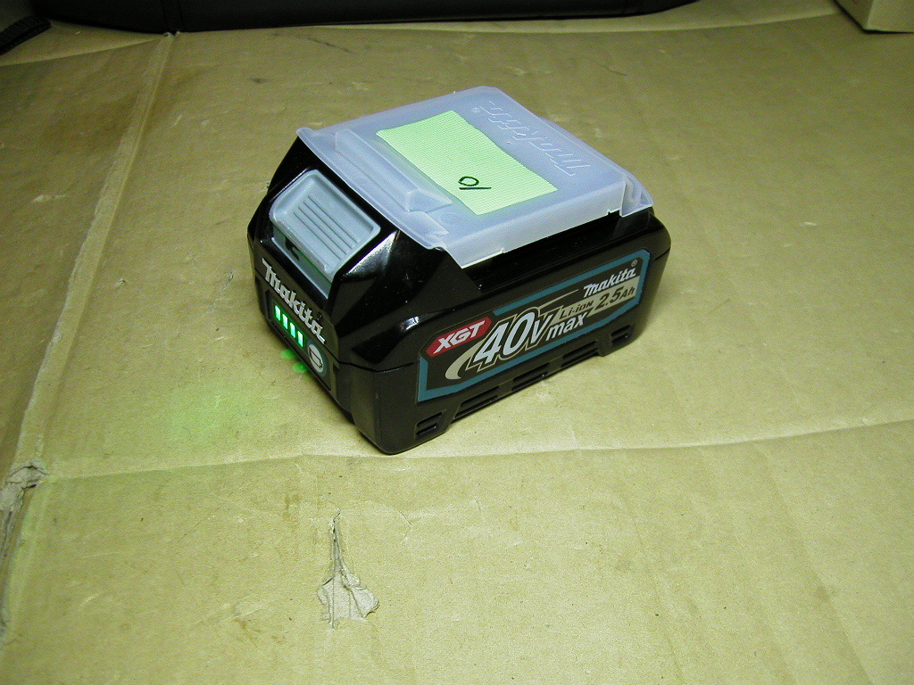 あ 10回充電記録 BL4025 マキタ 40V 純正バッテリ 送料\600から拍卖