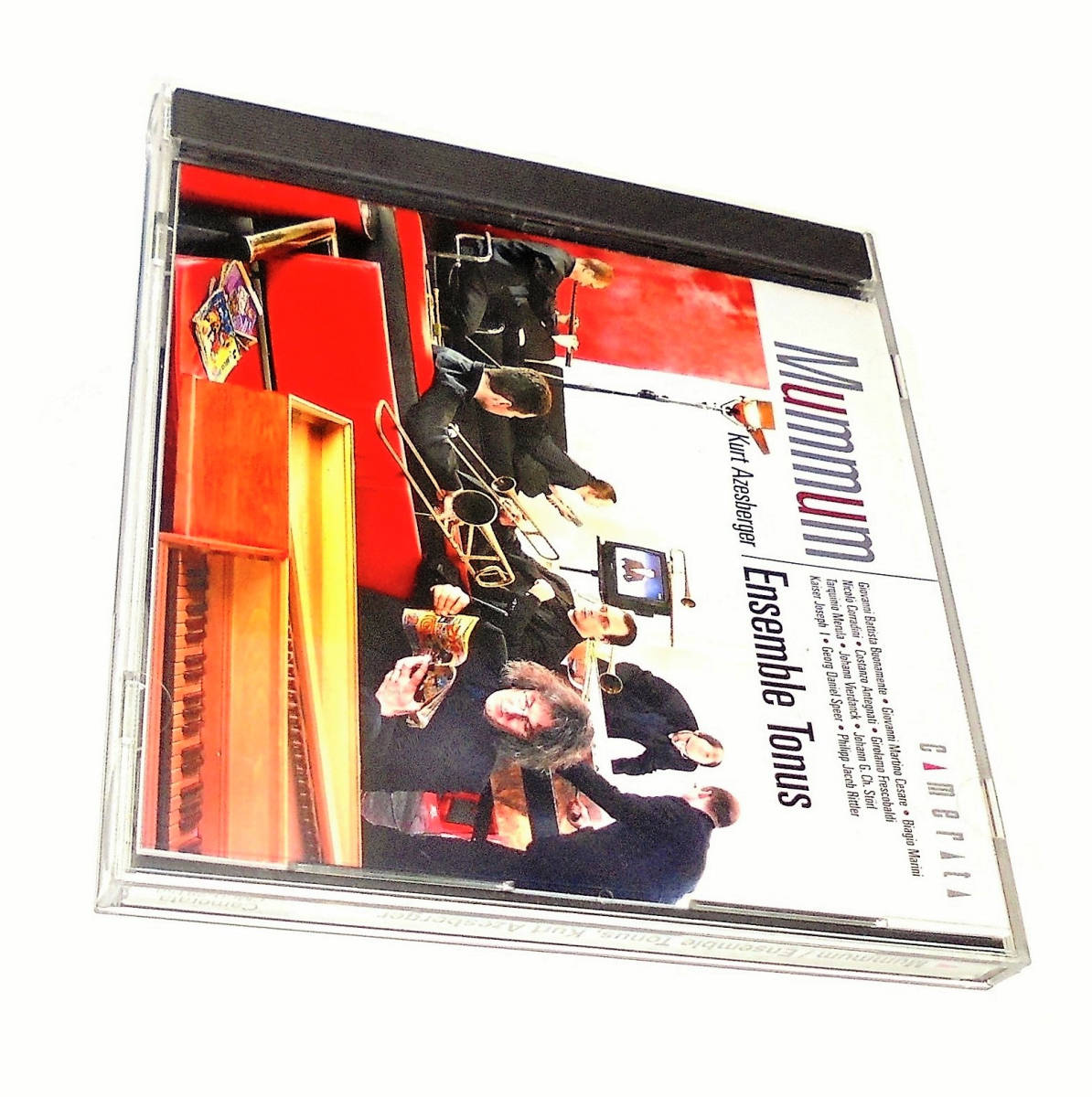 CAMERATA古楽JVC K2初期バロックの管楽合奏曲集-イタリアから北へアンサンブルENSEMBLE TONUSトーヌス フレスコバルディ カンターテ ドミノ拍卖