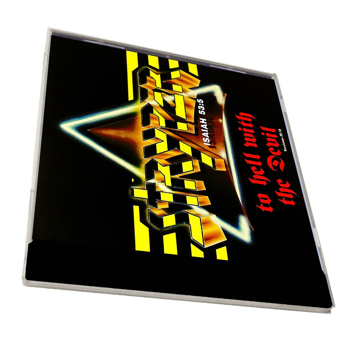 Rare Reissueレア再発盤CCM80s Laパワー正統派クリスチャンメタルSSQ~ストライパー トゥ ヘル ウィズ ザ デヴィルTo Hell With the Devil拍卖