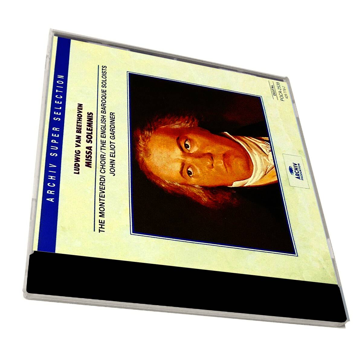 ARCHIV Mega Rare Reissueガーディナー イギリスバロック管ベートーヴェン ミサソレムニスCATHERINE ROBBINモンテヴェルディMissa Solemnis拍卖